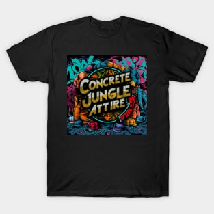 Concrete Jungle Attire Streetware Fashion T-Shirt